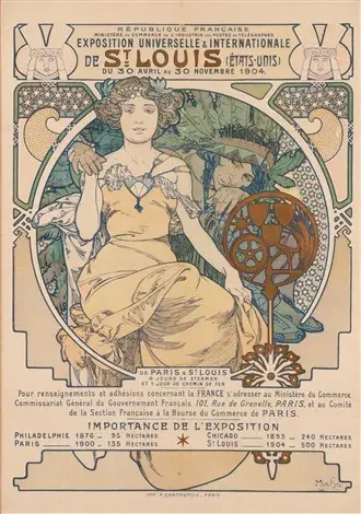 1904 St. Louis World's Fair Poster