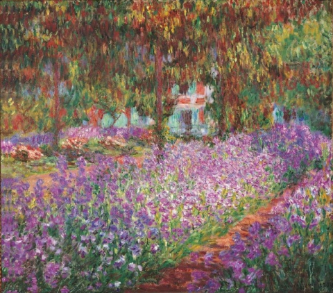 De tuin van de kunstenaar