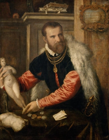 Portret Van Jacopo Strada