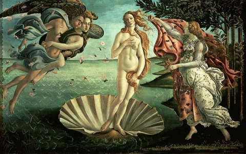 The birth of Venus
