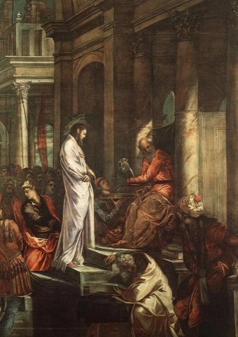 المسيح أمام بيلاطس البنطي