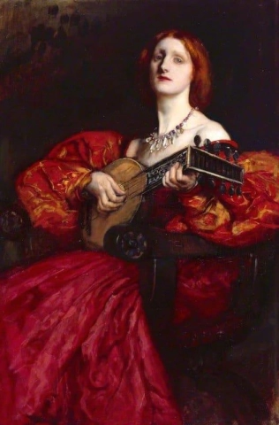 A Lute Player 1899