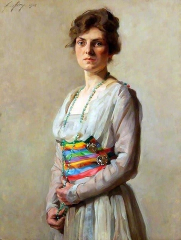 Fru Monica Burnand 1916