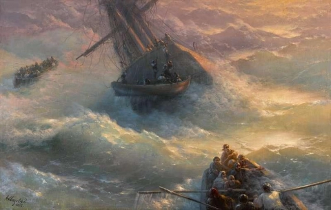 Överger skeppet 1882