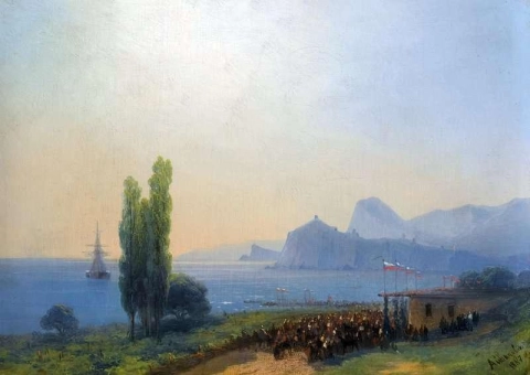 スダク 1867 での皇室の歓迎