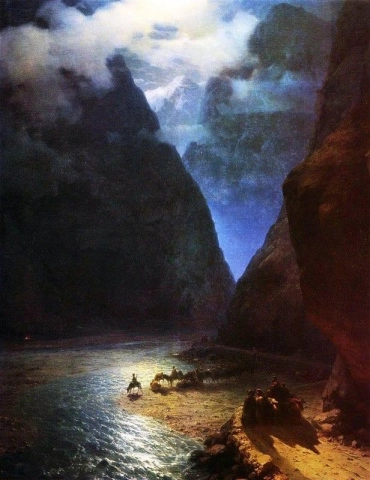 ダリアル渓谷 1862