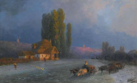 Вечернее сияние 1887