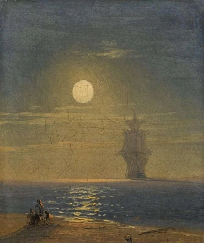 1855 年の満月