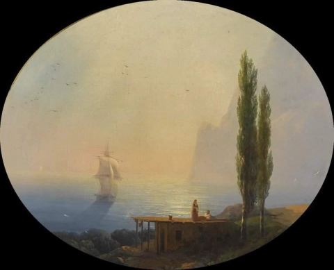 크림 해안에서 1856