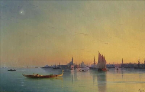 Venezia al tramonto 1873