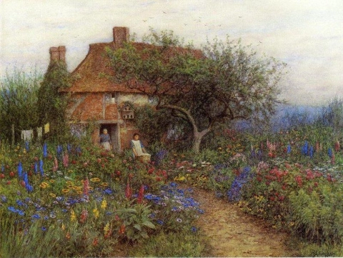 Un cottage vicino a Brook Witley Surrey Aka A Summer Garden S.d.
