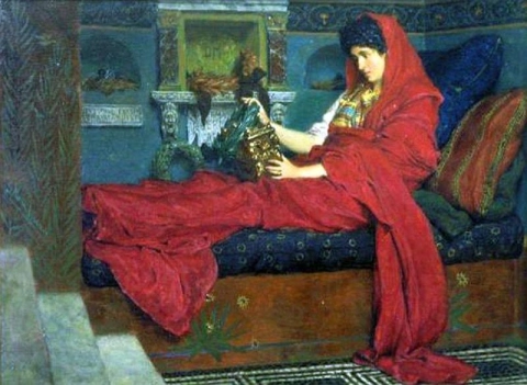 게르마니쿠스의 재를 안고 있는 아그리피나 1866