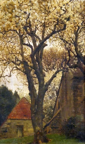 Яблоневый цвет, возможно, 1875 г.