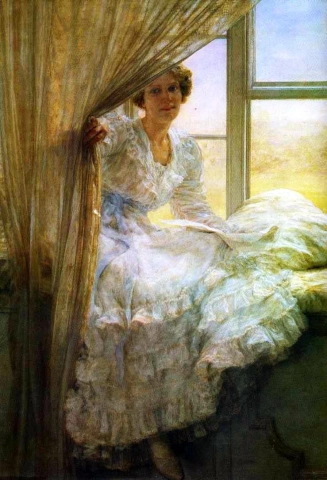 Bij het raam 1908