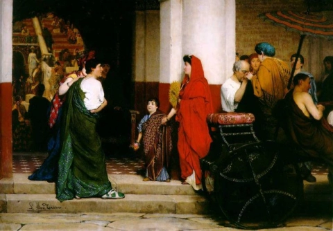 Вход в римский театр 1866 г.