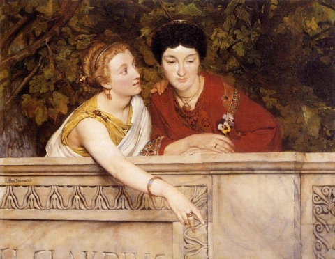 Gallo-Romeinse vrouwen 1865