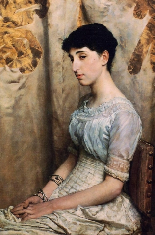 Мисс Элис Льюис 1884 г.