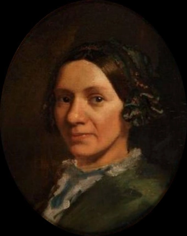 Portret van de moeder van de kunstenaar, Hinke Dirks Brouwer