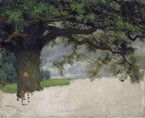 Study Of An Oak Tree
