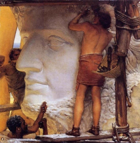 Lo studio dello scultore nell'antica Roma
