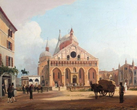 The Basilica of Sant Antonio Padua 1836
