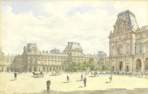 Der Louvre Paris 1877