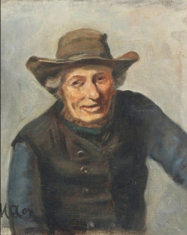 Un retrato de pescador 1904