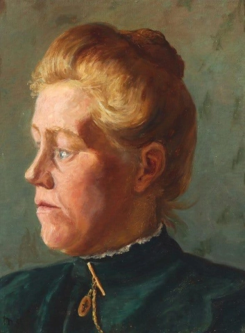 A Portrait Of A Fisherman'S Wife