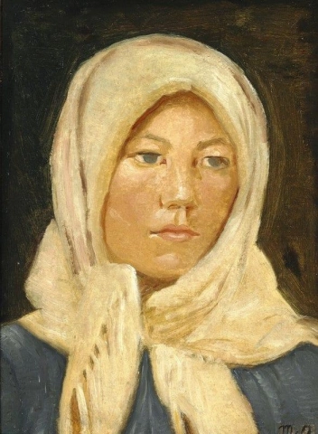 Eine junge Frau aus Skagen