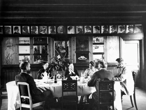 Sala da pranzo Br Ndum Skagen 1890
