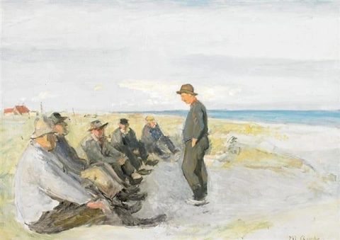 Fishermen Skagen Beach