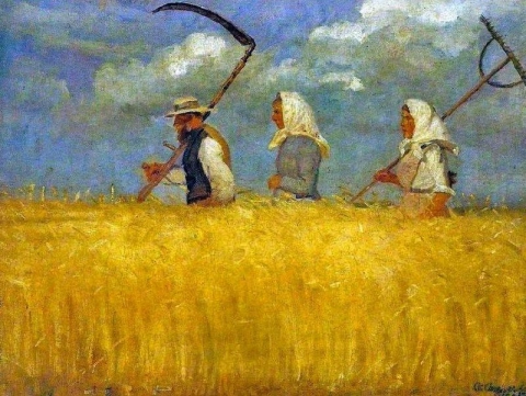 수확 노동자 1905