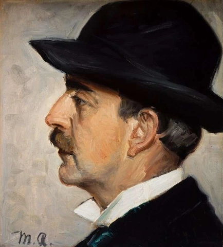 Johannes Wilhjelm intorno al 1890