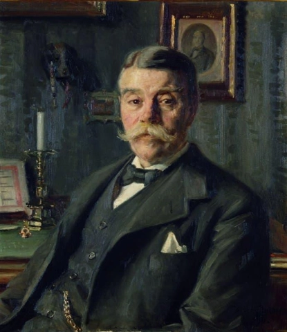 参事官アレクサンダー・ベックの肖像 1911