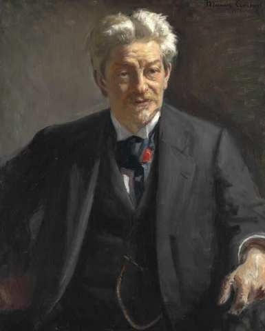 Portrait Of Georg Brandes 1842 1927 1912