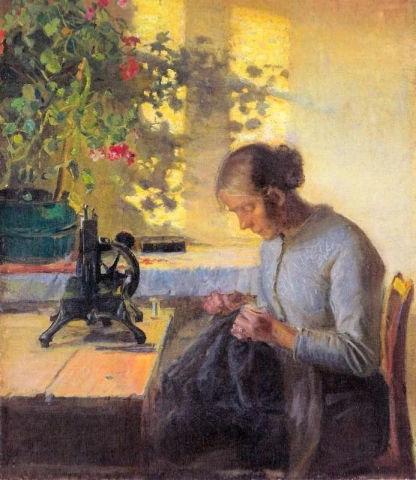 縫製漁師の妻