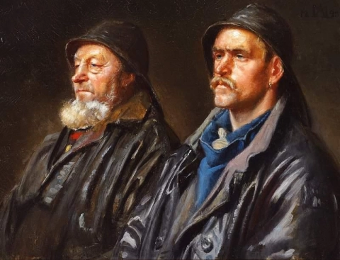 二人の漁師 1898