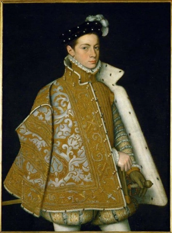 Portret van prins Alessandro Farnese