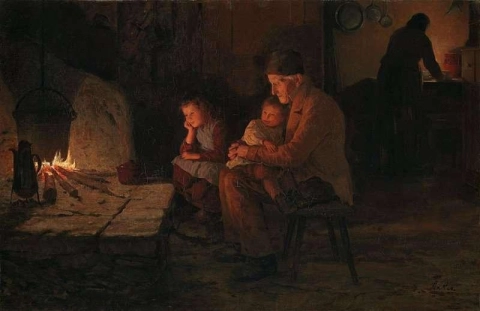 Bei den Großeltern 1892