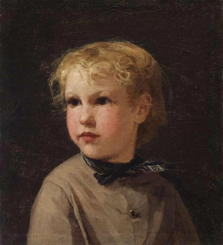 Bildnis Eines Mädchens 1872