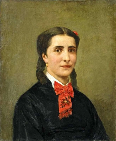 Bildnis Pauline Imer-fevoz 1876