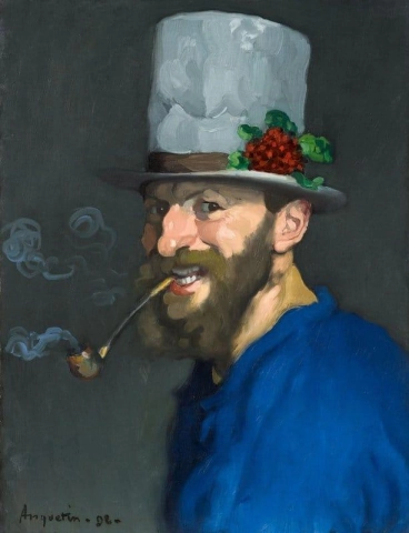 Self-portrait With Pipe