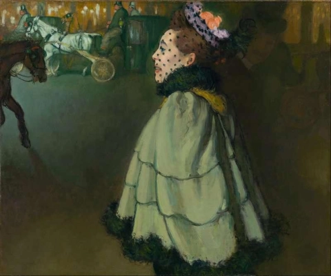 夜のシャンゼリゼの女 1889-93