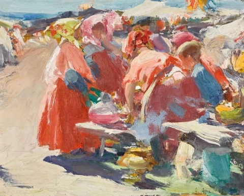 En el mercado 1919