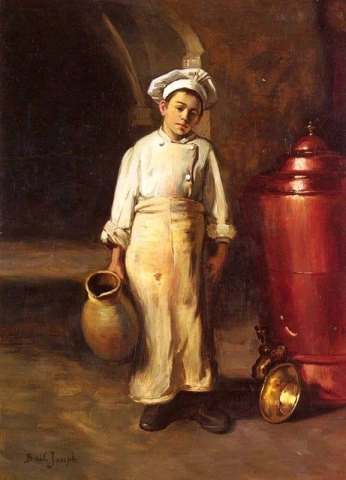 O ajudante de cozinheiro