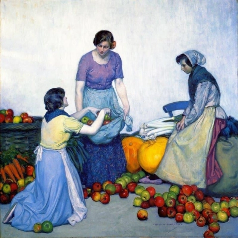 Яблоки, ок. 1914 г.
