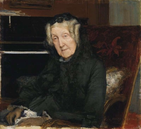 瓦斯基维奇夫人肖像 1881