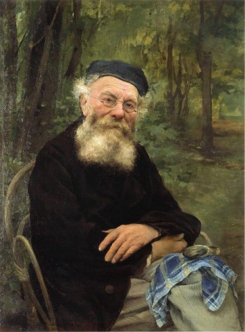 Porträt meines Großvaters 1874