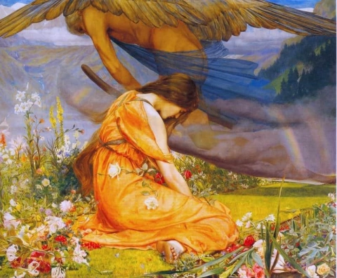 The Garden of Adonis - Amoretta And Time 1887