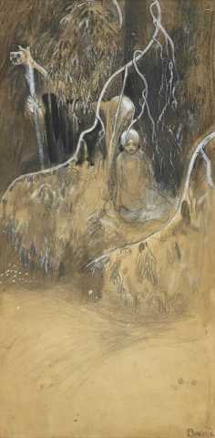 Studie Till I Skogen ca 1901